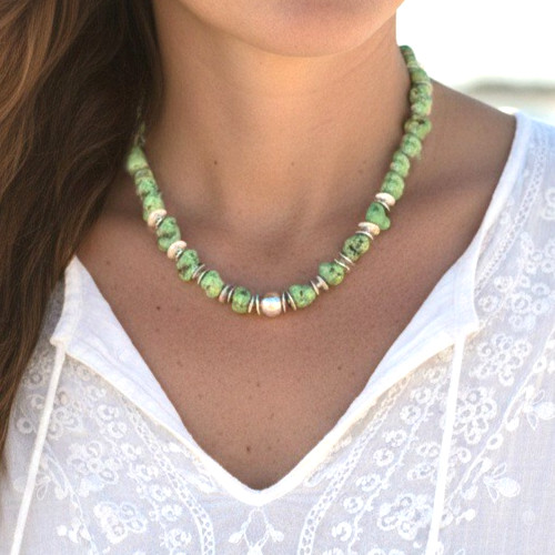 Designer edelstein kette - designer,