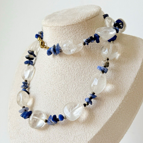 Edelstein statement kette - edelstein, statement-kette