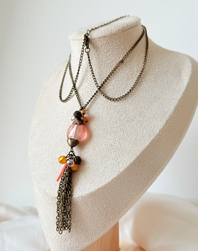 Boho statement halskette - statement,
