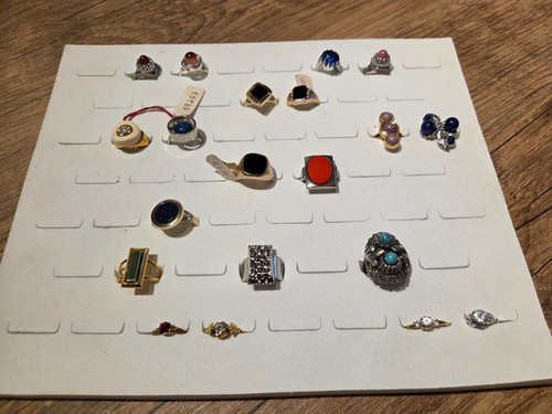 Konvolut 20x vintage ringe - konvolut,