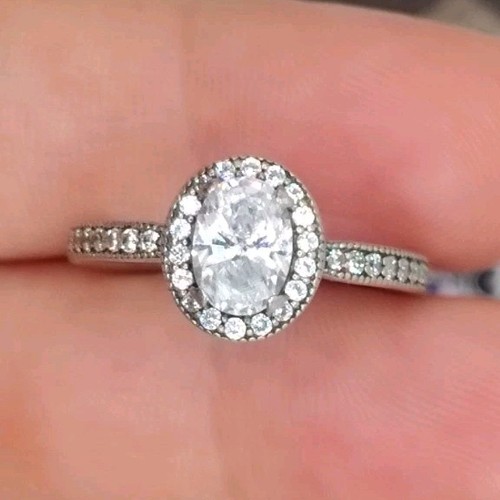 Pandora ring oval sparkling - pandora,