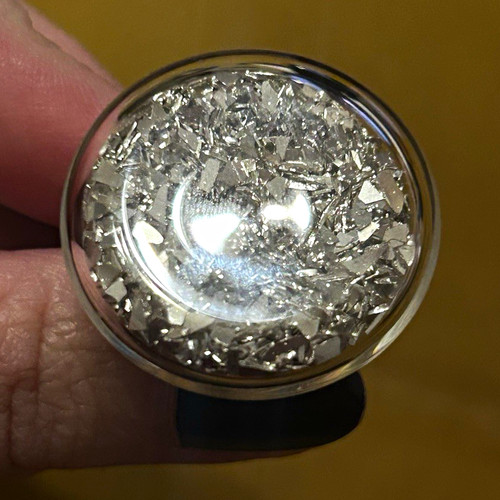 Cocktail ring silberfarben - cocktail,