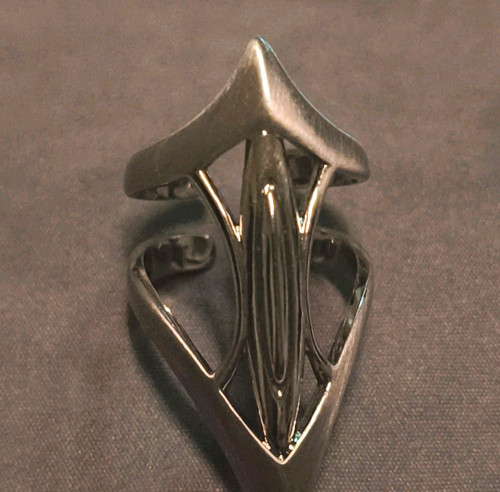 Statement ring silberfarbig - statement,