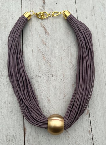 Halskette collier statement - halskette,