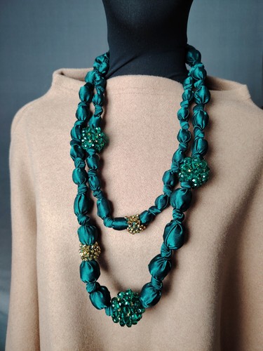 Ooak emerald green satin - ooak,