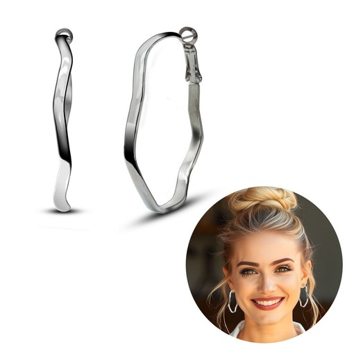 Creolen silber damen - silber,