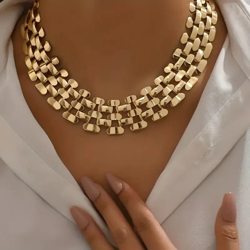 Luxus statement collier - luxus,