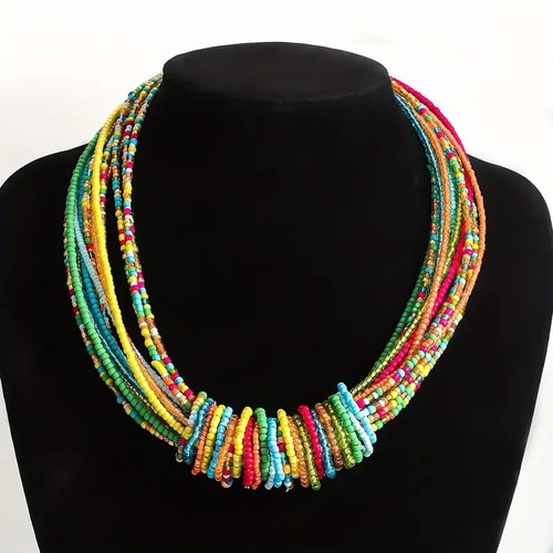 Statement collier kette damen - collier,