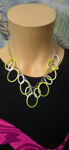 Statement kette silber - silber, damen