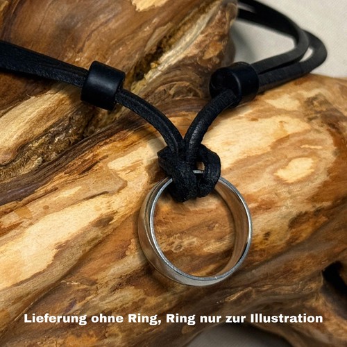 Schlichte lederhalskette für - schlichte,