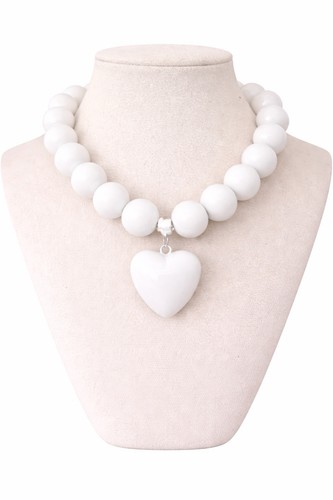 Damen statement perlenkette - damen,