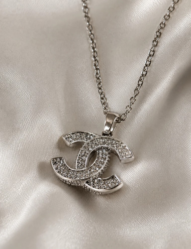 Chanel kette silber anhänger - kette,