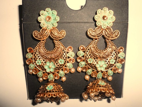 Indische chandbali jhumka - indische,