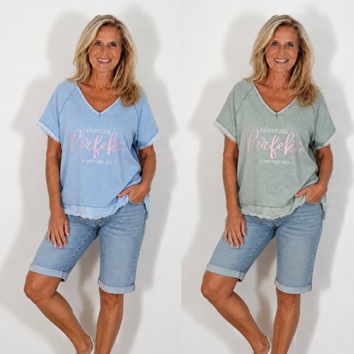 Made italy damen shirt - in, t-shirt