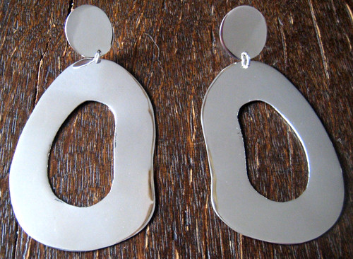 Statement ohrringe skulptural - statement,