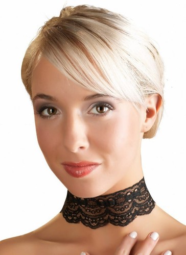 Halsband aus zarter spitze - halsband,