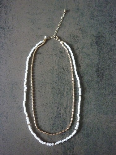 Zweireihige kette collier - zweireihige,