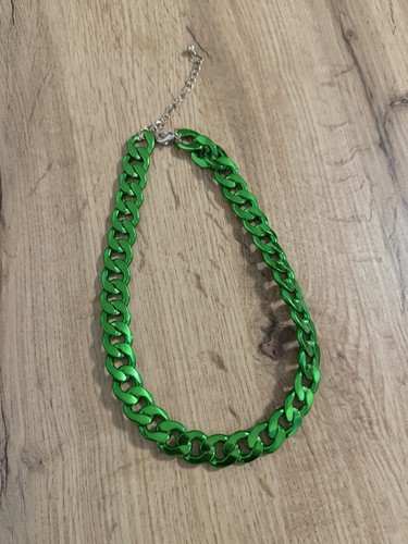 Green chunky acrylic - green,