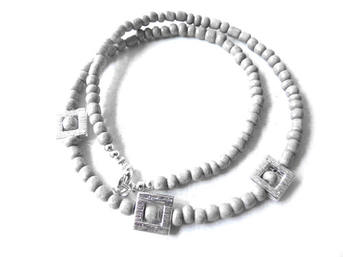 Lässig perlen collier - lässig,