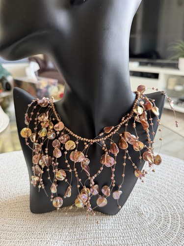 Statement collier perlmutt - statement,
