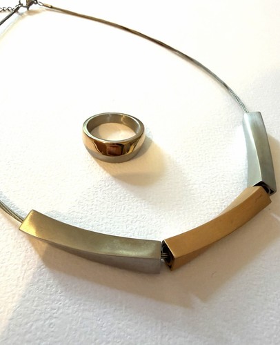 Statement halskette silber - statement-halskette, &